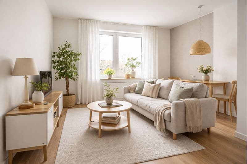 Jak kolory ścian wpływają na odczuwanie przestrzeni w małym mieszkaniu