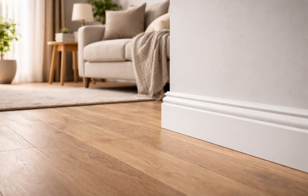 Czy wysokie listwy przypodłogowe mają sens w niskich mieszkaniach