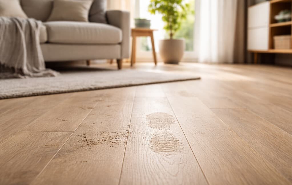 Dlaczego jasne podłogi szybciej pokazują ślady użytkowania niż ciemne