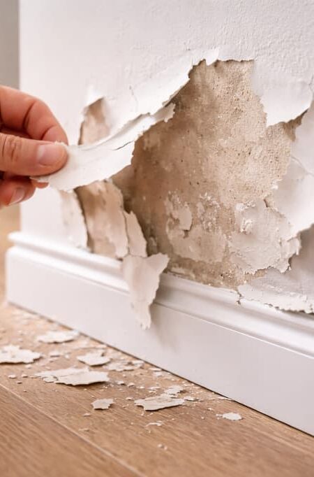 Dlaczego świeża farba potrafi łuszczyć się po kilku miesiącach