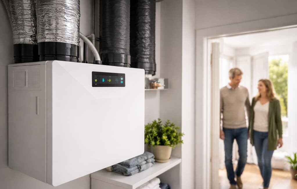 Dlaczego zbyt szczelne domy wymagają intensywnej wentylacji