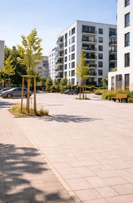 Jak brak drzew zmienia temperaturę wokół budynków