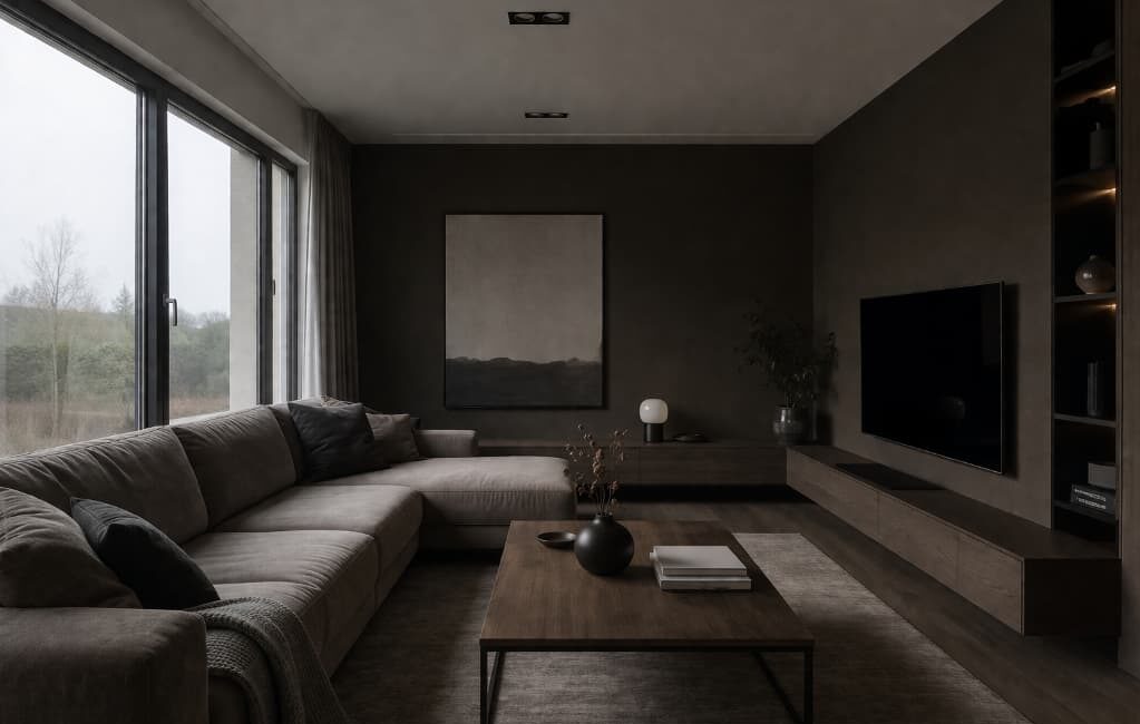 Dlaczego pomieszczenie wygląda ciemno mimo dużych okien