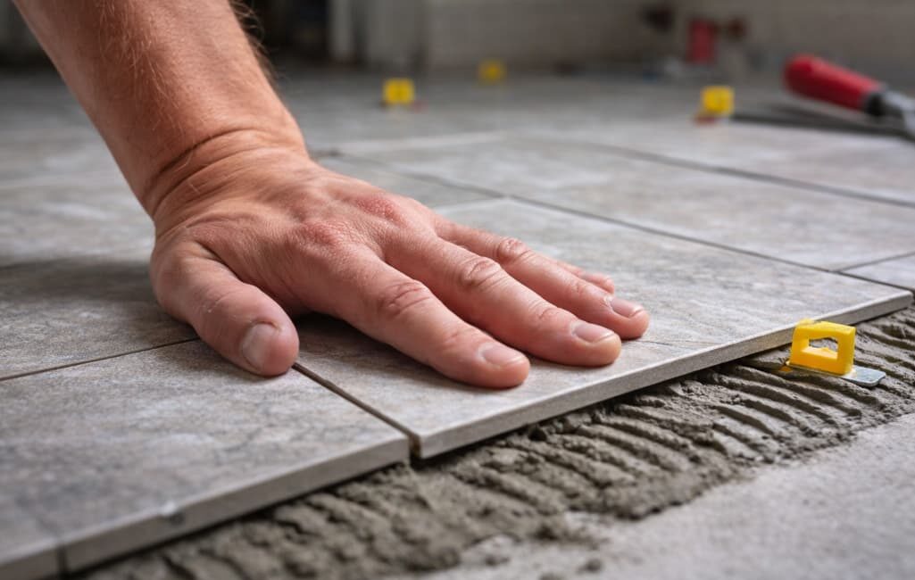 Dlaczego świeżo położone płytki potrafią się „ruszać” pod naciskiem